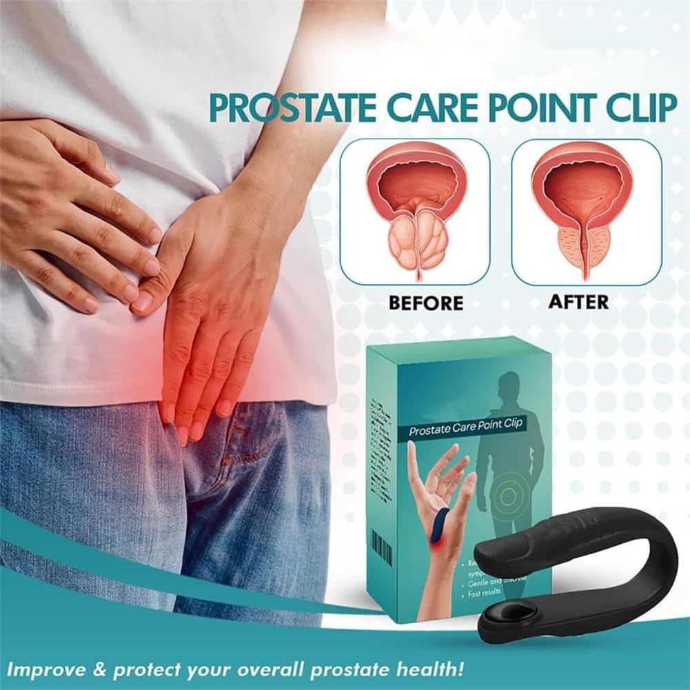 2pcs Prostate Care Point Clip for Men,Acupressure Hand Pressure Point Clip, Relieve Prostate